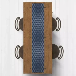 Clearance Kirklands Home Navy Nautical Knots Table Runner, 72 in. Blue