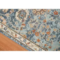 Kirklands Home Navy Bohemian Area Rug, 7x9 Blue
