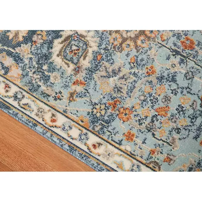 Kirklands Home Navy Bohemian Area Rug, 7x9 Blue