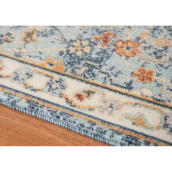 Kirklands Home Navy Bohemian Area Rug, 7x9 Blue