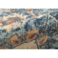 Kirklands Home Navy Bohemian Area Rug, 7x9 Blue