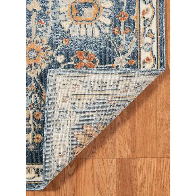Kirklands Home Navy Bohemian Area Rug, 7x9 Blue