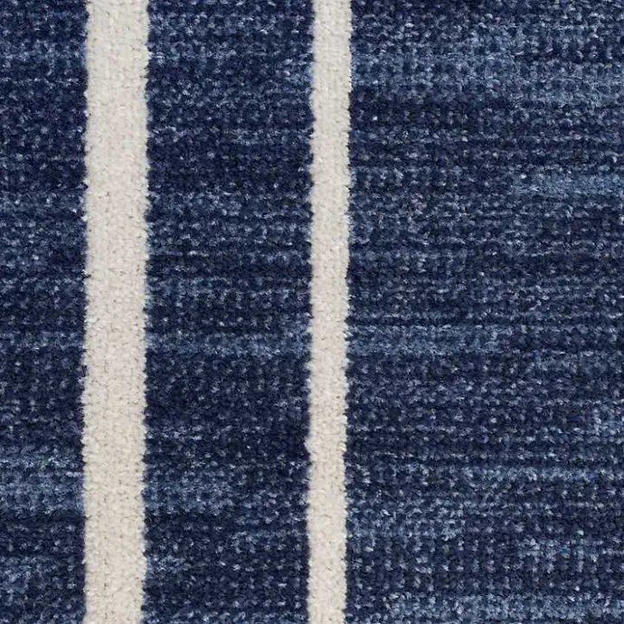Online Kirklands Home Navy Bordered Indoor/Outdoor Accent Rug, 2x4 Blue