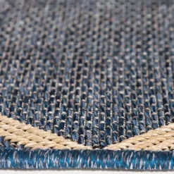 Clearance Kirklands Home Navy Diamond Indoor/Outdoor Area Rug, 5x7 Blue