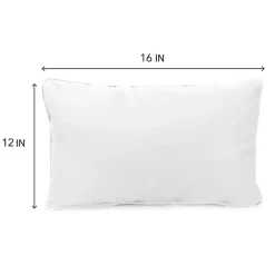 Outlet Kirklands Home Navy Dogs Welcome Outdoor Lumbar Pillow