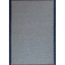 Kirklands Home Navy Dunedin Indoor/Outdoor Area Rug, 7x9 Blue