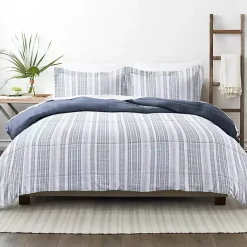 Kirklands Home Navy Farmhouse Dreams King 3-pc. Comforter Set