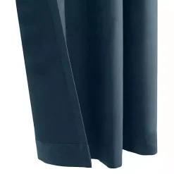 Online Kirklands Home Navy Faux Suede Blackout Curtain Panel, 95 in. Blue
