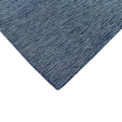 New Kirklands Home Navy Intertwine Indoor/Outdoor Area Rug, 6x9 Blue