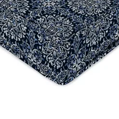 New Kirklands Home Navy Medallion Outdoor Deep Seat Cushion Blue