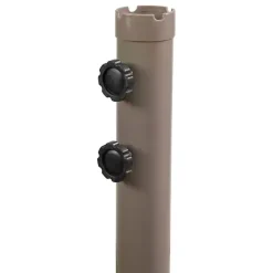 Online Kirklands Home Navy Offset Hand Crank Outdoor Umbrella