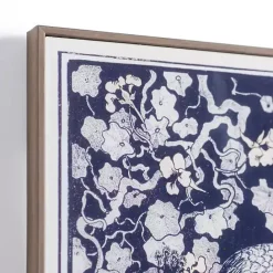 Best Kirklands Home Navy Peacock Framed Art Print