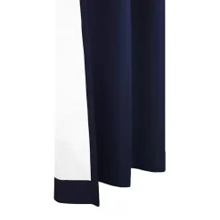 Online Kirklands Home Navy Room Darkening Curtain Panel Set, 63 in. Blue