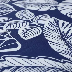 Online Kirklands Home Navy Tropical Foliage 2-pc. Outdoor Pillows Blue