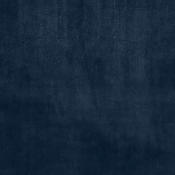 Outlet Kirklands Home Navy Velvet Greta Curtain Panel Set, 95 in. Blue