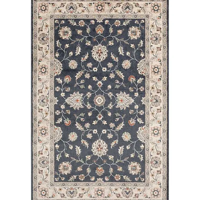 Hot Kirklands Home Navy Vintage Leni Area Rug, 5x7 Blue