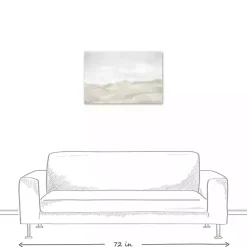 Online Kirklands Home Neutral Abstract Canvas Art Print Tan