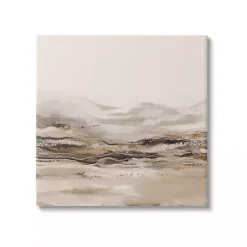 Best Kirklands Home Neutral Abstract Mountains Canvas Art Print
