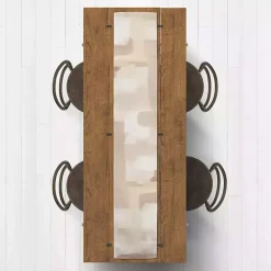 Online Kirklands Home Neutral Abstract Table Runner, 72 in. Tan