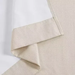 Best Kirklands Home Neutral Basketweave Curtain Panel Set, 84 in. Tan