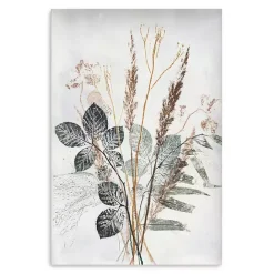 Discount Kirklands Home Neutral Bouquet Canvas Art Print