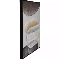 Sale Kirklands Home Neutral Bubbles II Framed Canvas Art Print