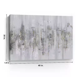 Outlet Kirklands Home Neutral Columns Canvas Art Print Gray