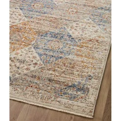 Hot Kirklands Home Neutral Diamond Patchwork Area Rug, 5x7
