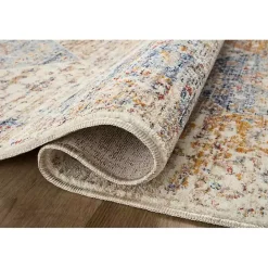 Hot Kirklands Home Neutral Diamond Patchwork Area Rug, 7x10