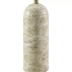 Hot Kirklands Home Neutral Faux Stone Vella Table Lamp Tan