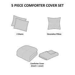 Sale Kirklands Home Neutral Holland 5-pc. Full/Queen Comforter Set Tan