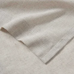 Online Kirklands Home Neutral Linen Blend Curtain Panel Set, 84 in Tan