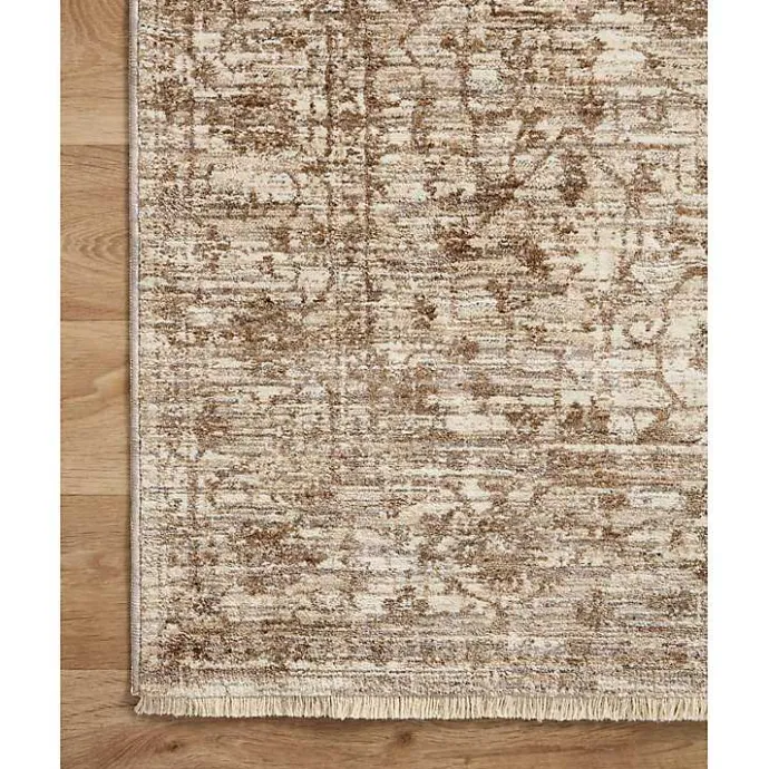 Outlet Kirklands Home Neutral Sorrento Medallion Area Rug, 5x7 Tan