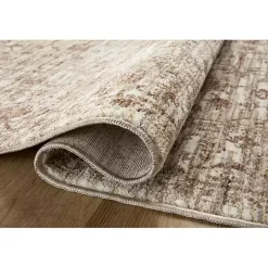 Kirklands Home Neutral Sorrento Medallion Area Rug, 6x9 Tan