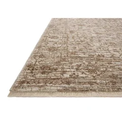 Kirklands Home Neutral Sorrento Medallion Area Rug, 7x10 Tan