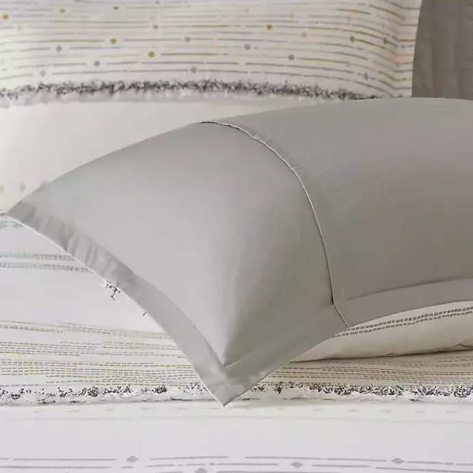 Kirklands Home Neutral Stripe Full/Queen 3-pc. Comforter Set