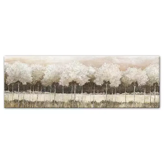 Hot Kirklands Home Neutral Treescape Canvas Art Print