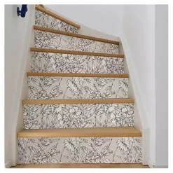 Online Kirklands Home Neutral Tropic Floral Peel & Stick Wallpaper