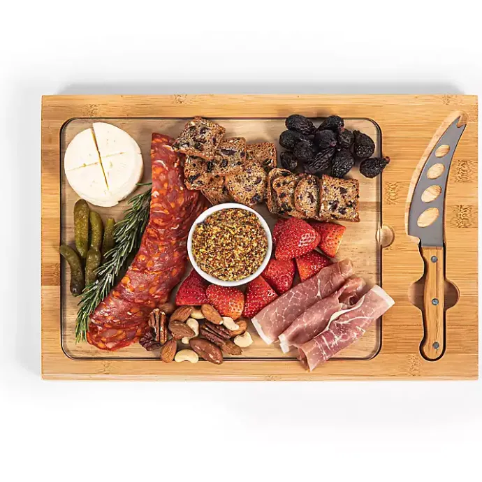 Best Kirklands Home New England Patriots Cutting Board & Knife Set