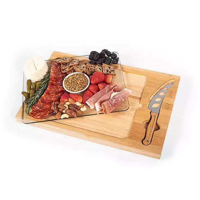 Best Kirklands Home New England Patriots Cutting Board & Knife Set