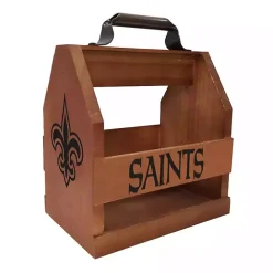Kirklands Home New Orleans Saints Wooden Condiment Caddy