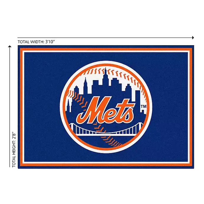 Hot Kirklands Home New York Mets Spirit Rug, 3x4