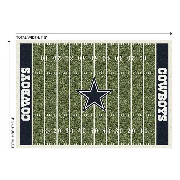Outlet Kirklands Home NFL Dallas Cowboys Home Field Area Rug, 6x8