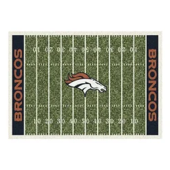 Sale Kirklands Home NFL Denver Broncos Home Field Area Rug, 6x8