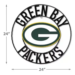 Discount Kirklands Home NFL Green Bay Packers Wrought Iron Wall Plaque