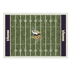 Clearance Kirklands Home NFL Minnesota Vikings Home Field Area Rug, 6x8