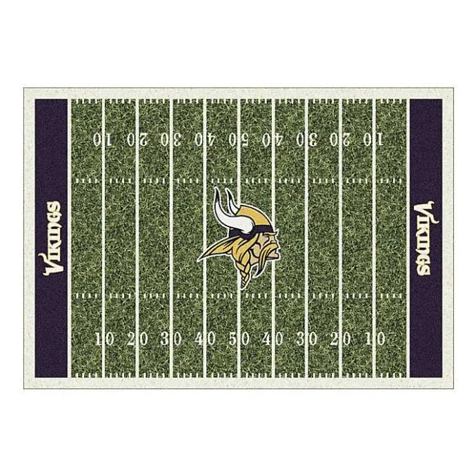 Clearance Kirklands Home NFL Minnesota Vikings Home Field Area Rug, 6x8