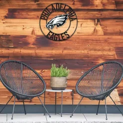 New Kirklands Home NFL Philadelphia Eagles Wrought Iron Wall Plaque