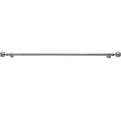 Best Kirklands Home Nickel Blackout Extendable Curtain Rod, 144 in.