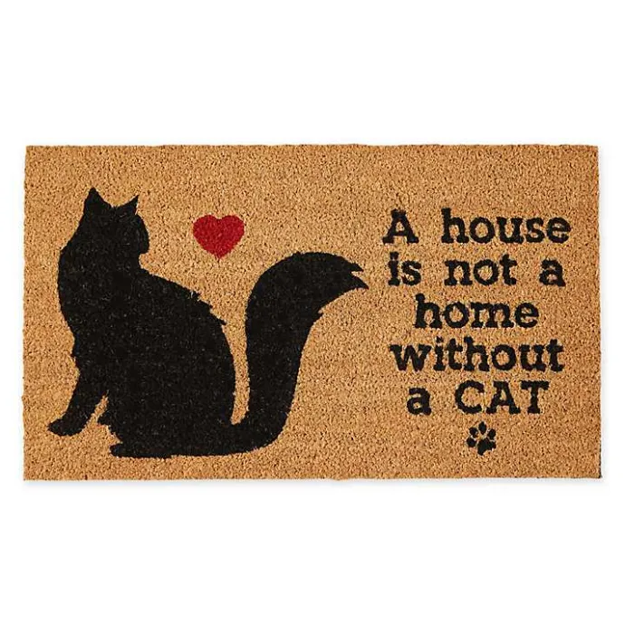Hot Kirklands Home Not Home Without a Cat Coir Doormat